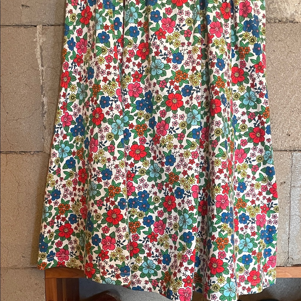 Boden Multicolor Floral Kids Dress size 8/9 - Picture 6 of 7